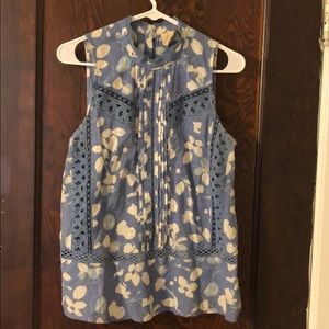 Anthropologie Vanessa Virginia sleeveless blouse